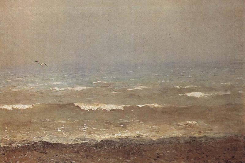 Bank of the means sea, Levitan, Isaak